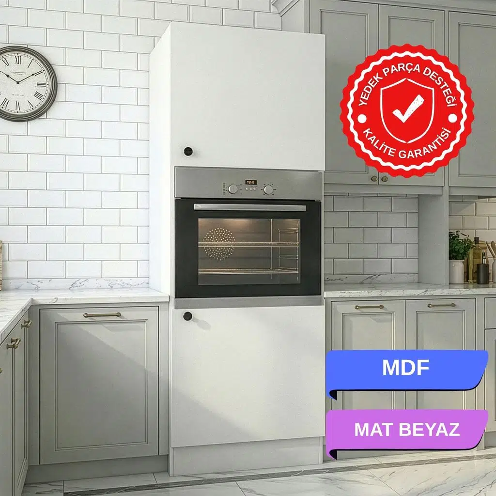 Kenzlife ankastre fırın dolabı bigemdf byz 180*60*56 % 100 mdf mutfak