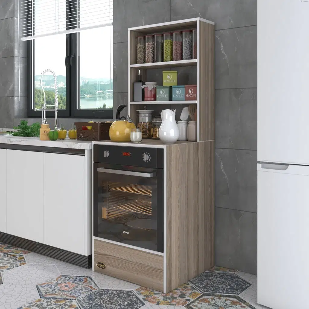Kenzlife ankastre fırın dolabı esmacan crd 165*60*56 mutfak eko düz