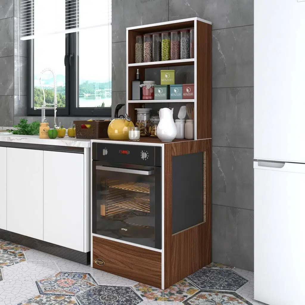 Kenzlife ankastre fırın dolabı nevgece cvz 165*60*56 mutfak eko düz