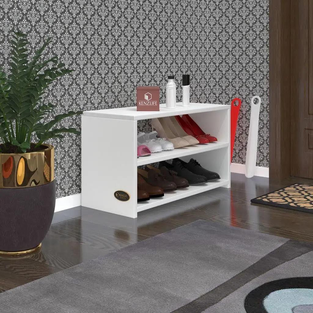 Kenzlife ayakkabılık goya byz 040*70*30 arkalıksız ayakkabı ofis dolabı