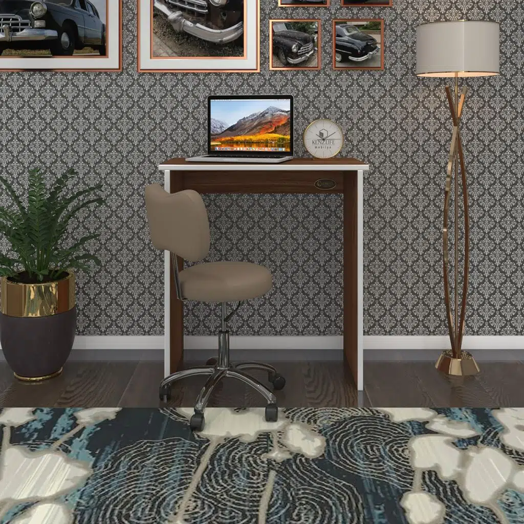 Kenzlife bilgisayar çalışma masası çambudivip 075*070*40 cvz ofis sekreter laptop