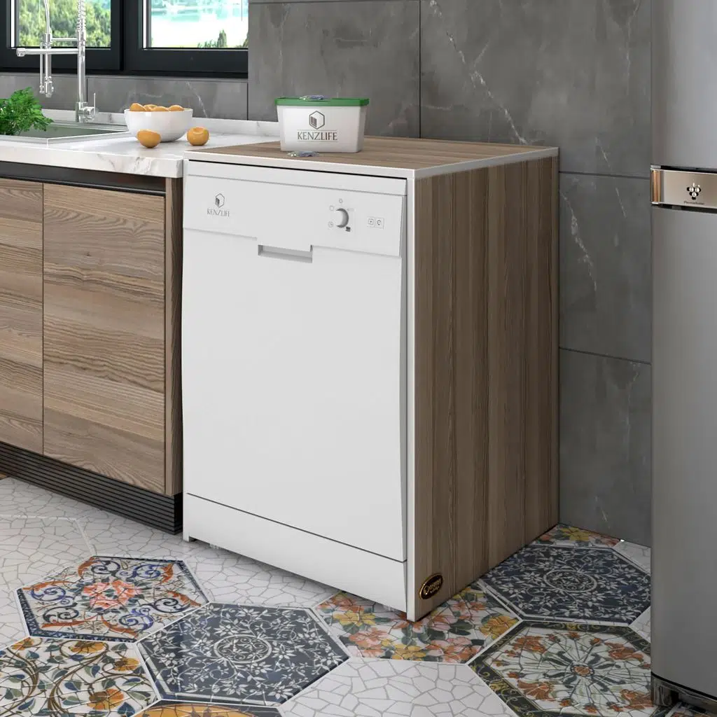 Kenzlife bulaşık&çamaşır&kurutma makinesi dolabı berfu crd 90*70*60 banyo ofis