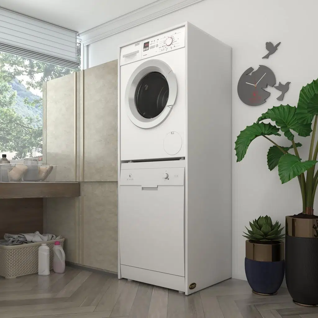 Kenzlife çamaşır-bulaşık makinesi dolabı boryamdf byz 180*70*60 % 100 mdf full mdf banyo kapaksız arkalıksız