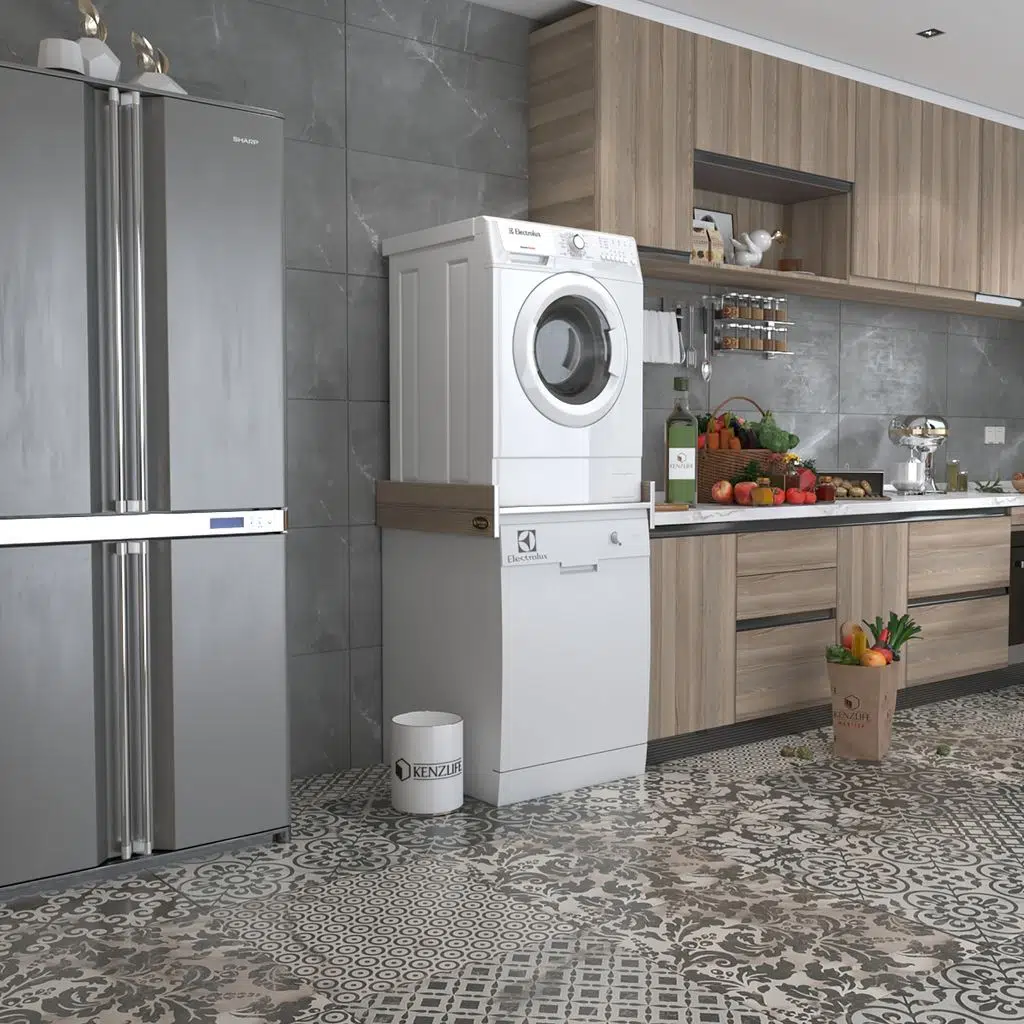 Kenzlife çamaşır&bulaşık makinesi dolabı lenya crd 015*80*70 banyo aparatı arkalıksız büyük boy xlarge