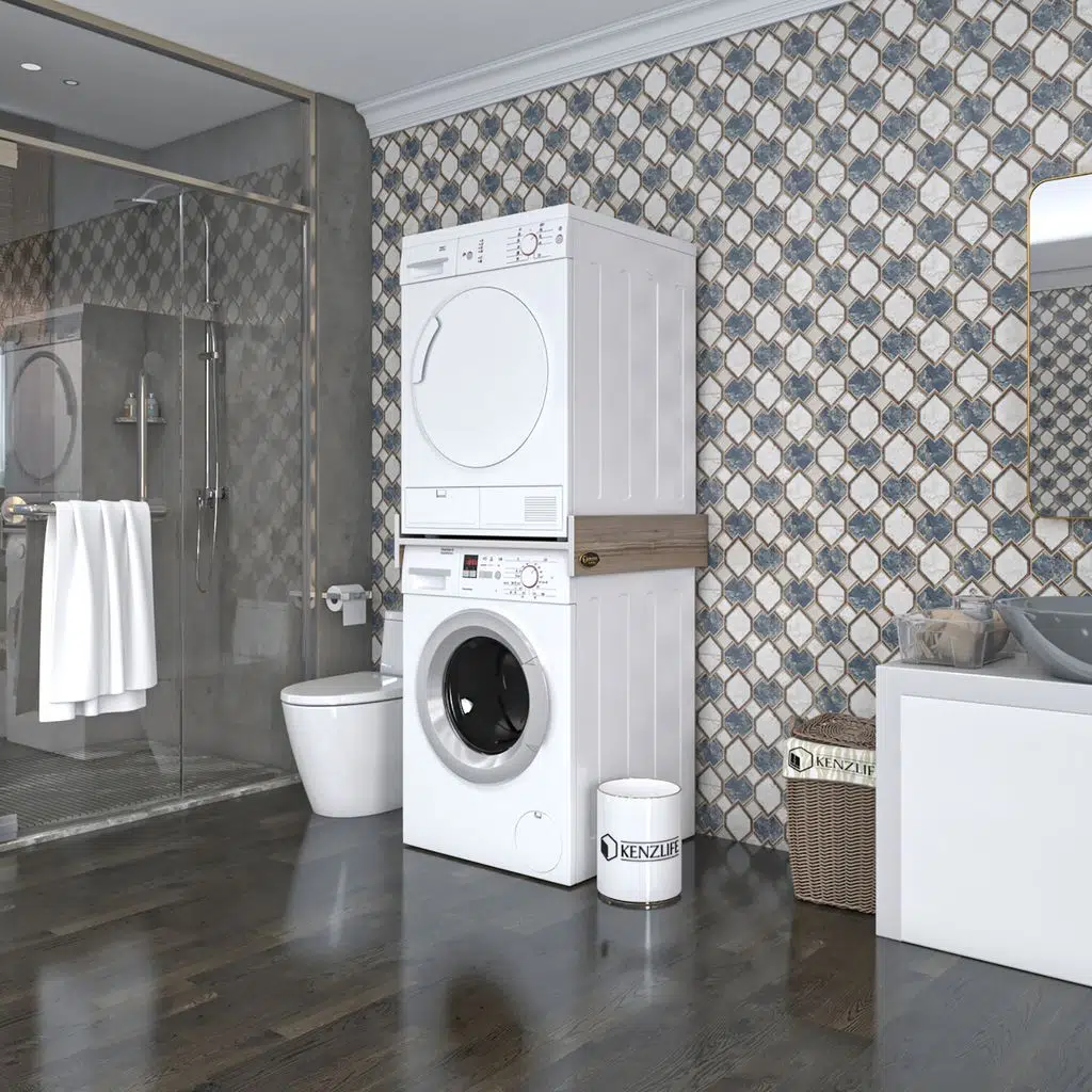 Kenzlife çamaşır&kurutma makinesi dolabı agafya crd 015*70*60 banyo aparatı arkalıksız