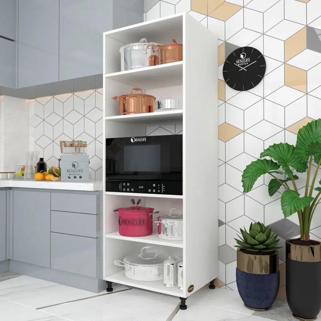 Kenzlife fırın dolabı müzeyyen byz 180*65*50 mutfak XLARGE ayaklı banyo kiler ofis