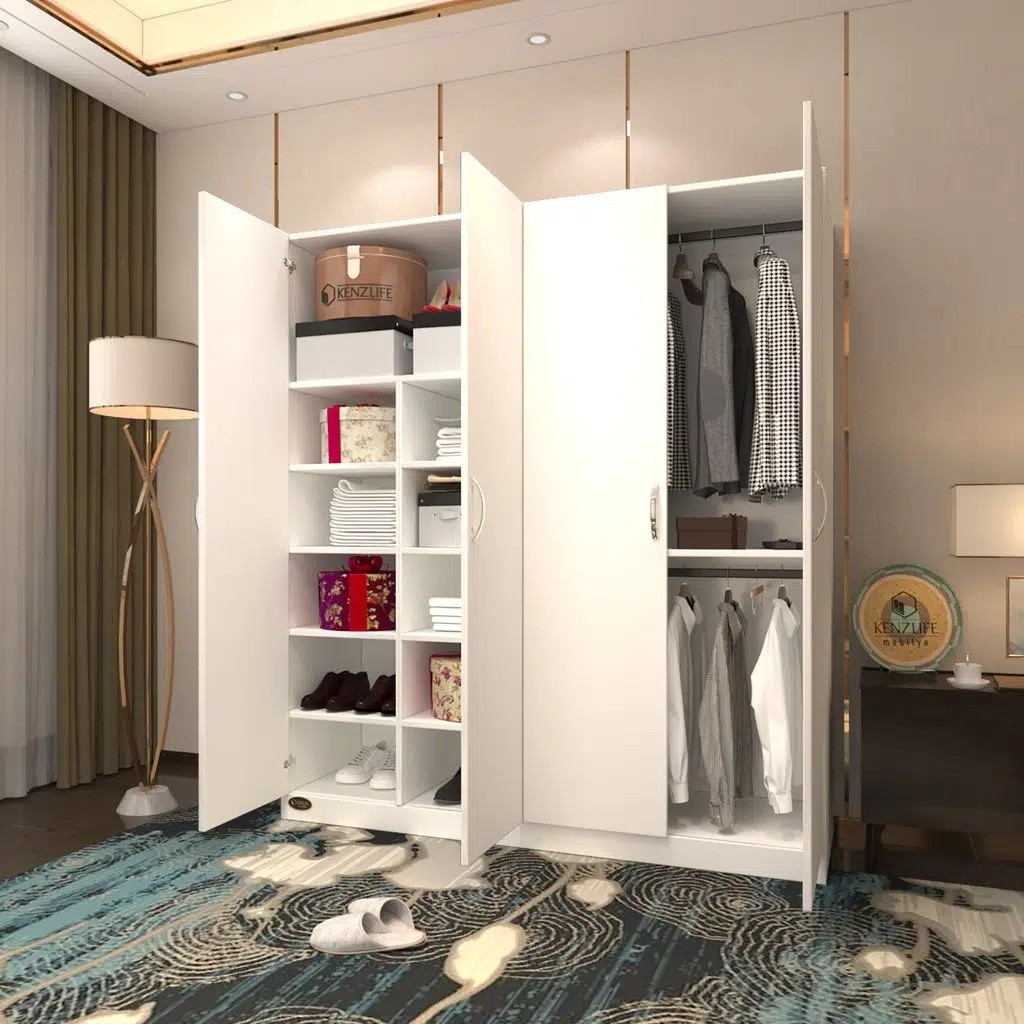 Kenzlife gardırop 4 kapılı kaktüs 180*160*52 byz XLARGE kapaklı gardolap dolap ofis