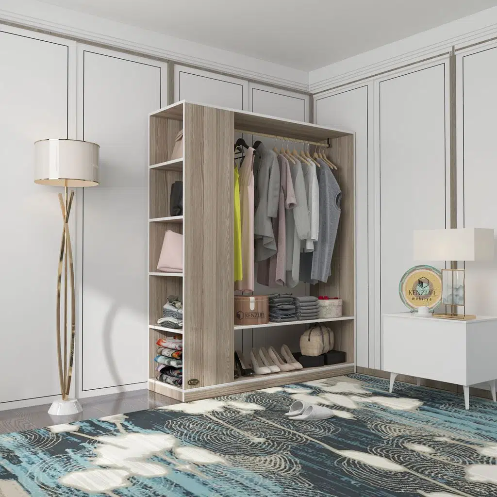 Kenzlife giysi dolabı abdullah 180*150*45 crd gardırop