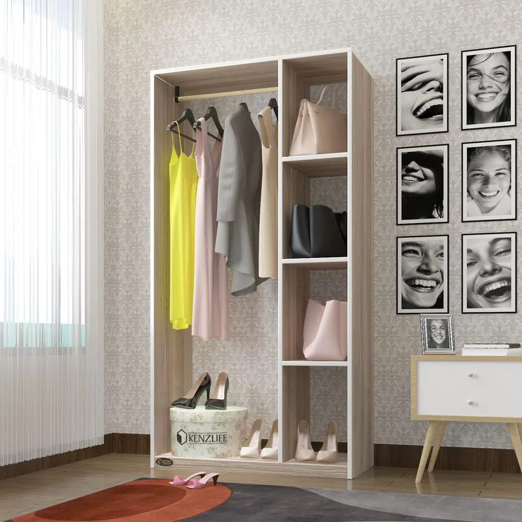 Kenzlife giysi dolabı alpaslan 175*90*40 crd gardırop