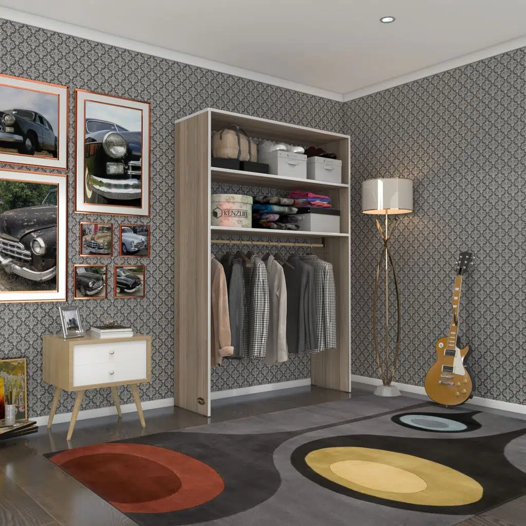 Kenzlife giysi dolabı hayrettin 180*120*40 crd gardırop