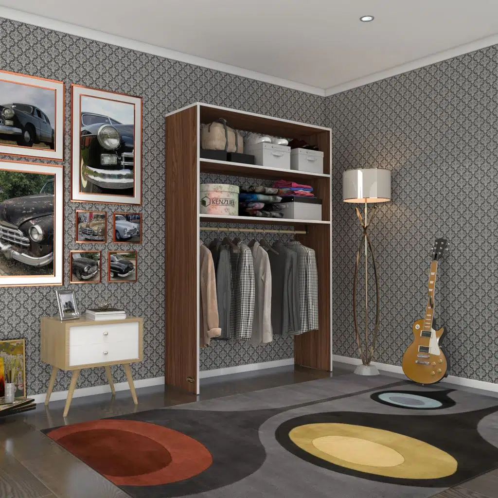 Kenzlife giysi dolabı hayrettin 180*120*40 cvz gardırop