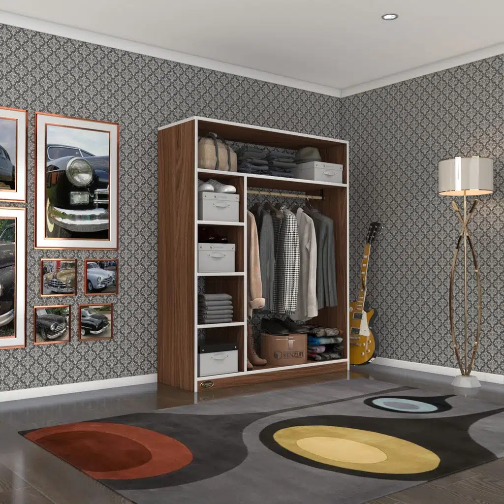 Kenzlife giysi dolabı necmettin 150*120*40 cvz gardırop