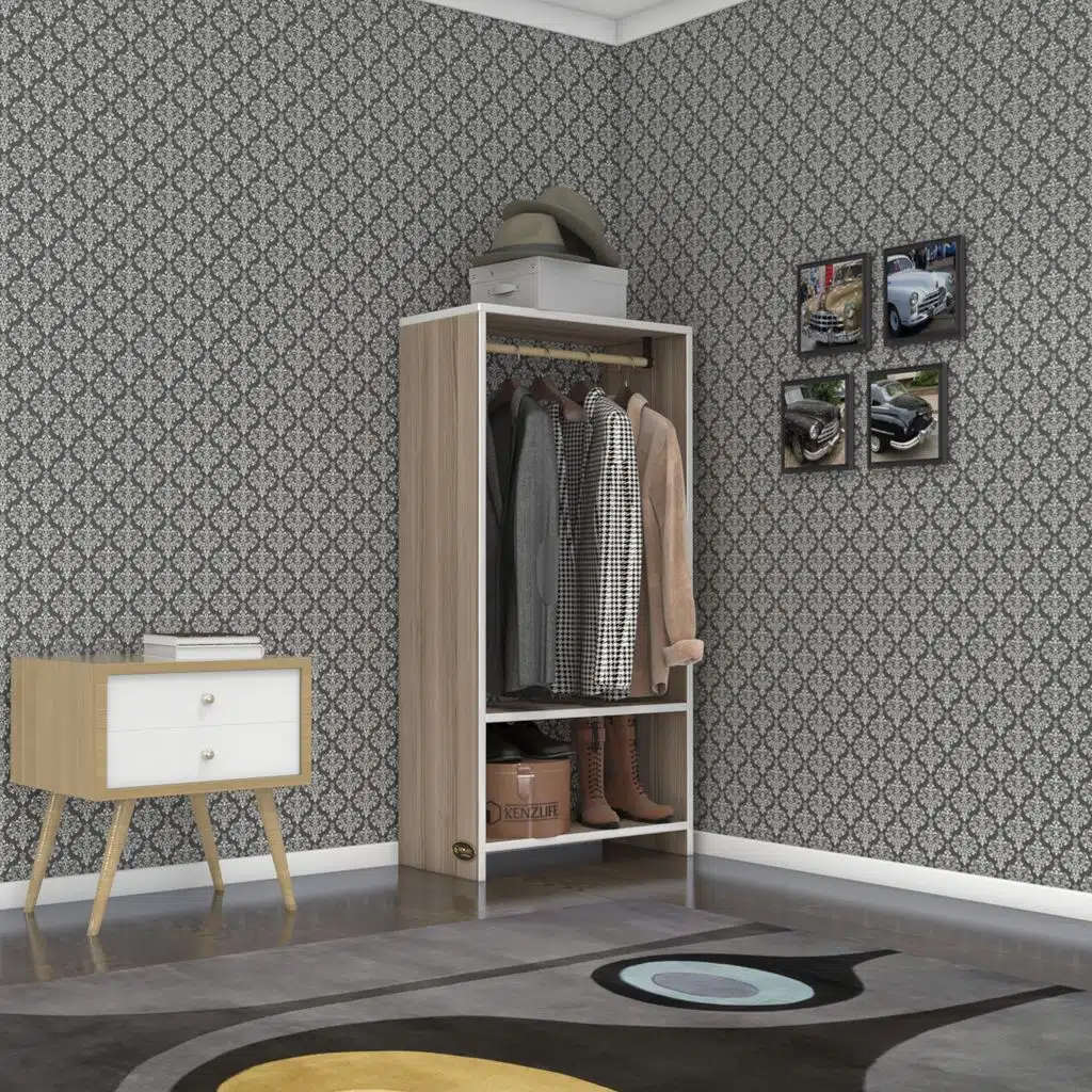 Kenzlife giysi dolabı rüknettin 120*060*30 crd gardırop