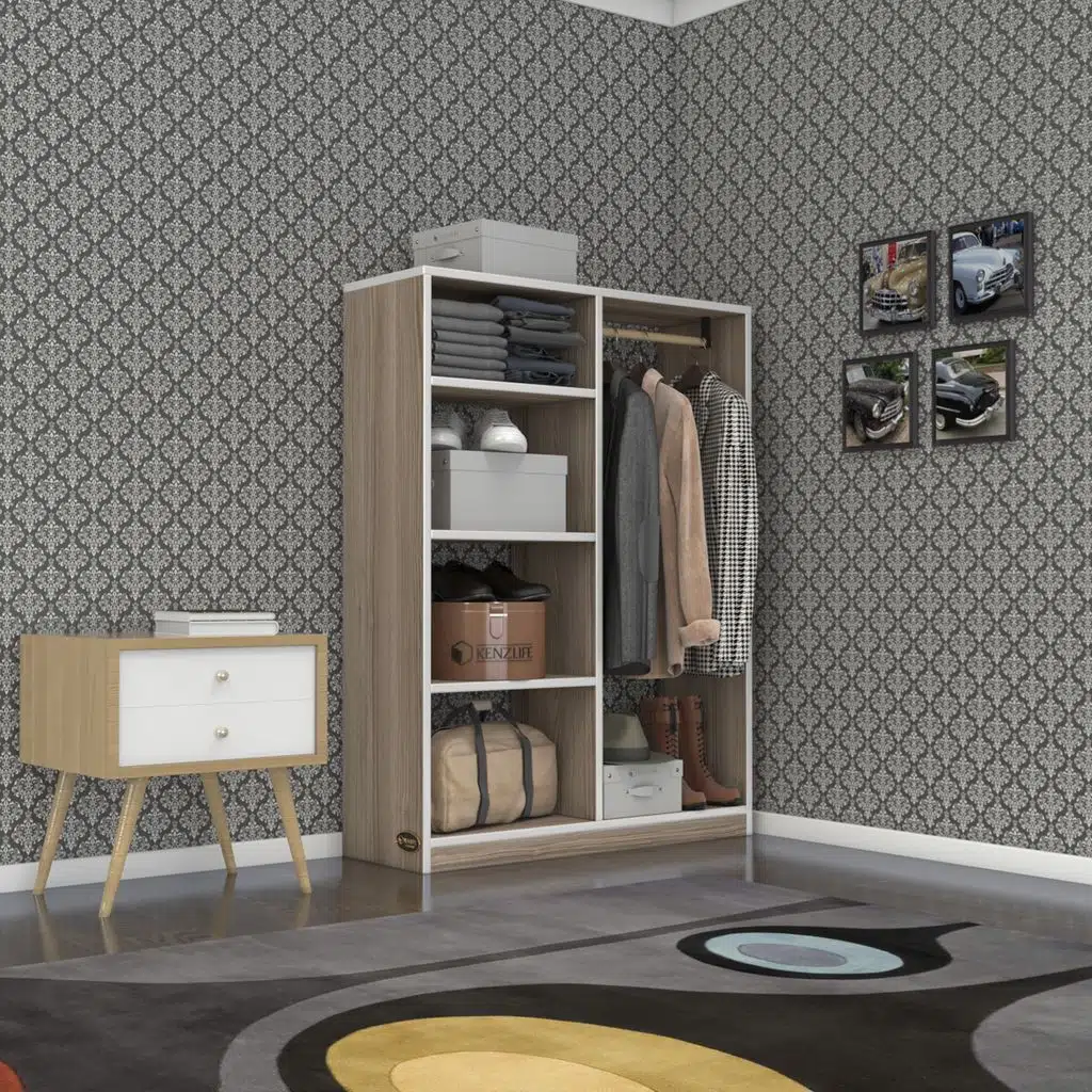 Kenzlife giysi dolabı taci 120*090*30 crd gardırop