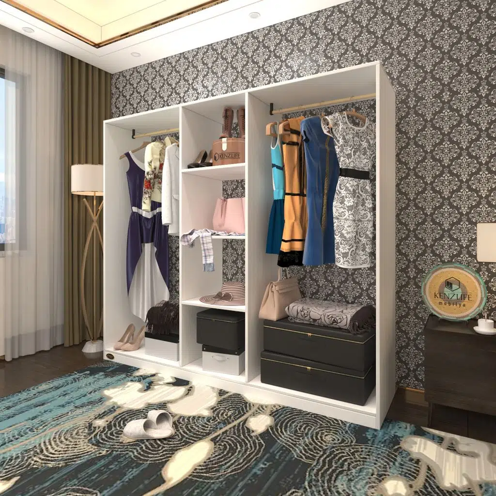 Kenzlife giysi dolabı temel 180*200*40 byz gardırop
