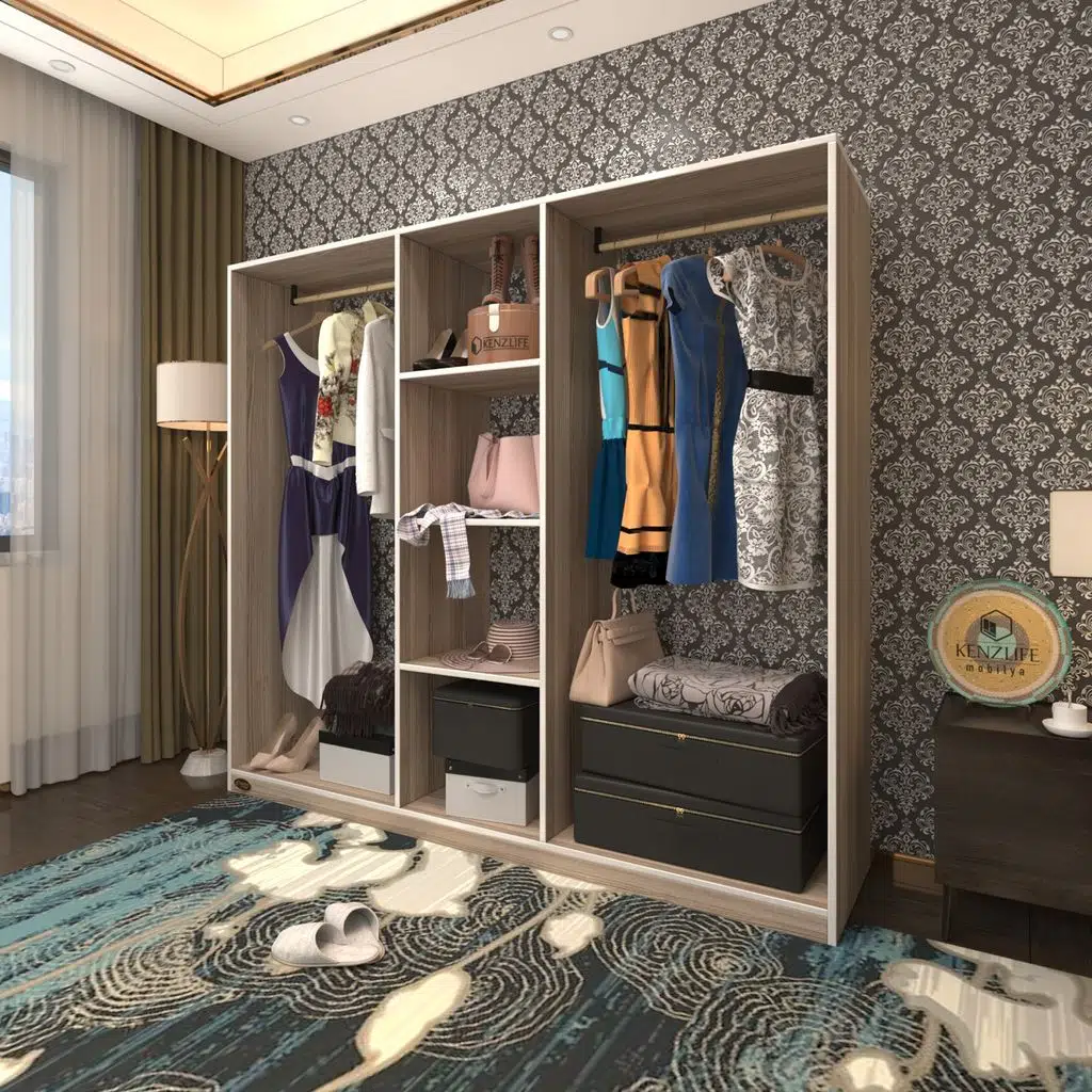 Kenzlife giysi dolabı temel 180*200*40 crd gardırop
