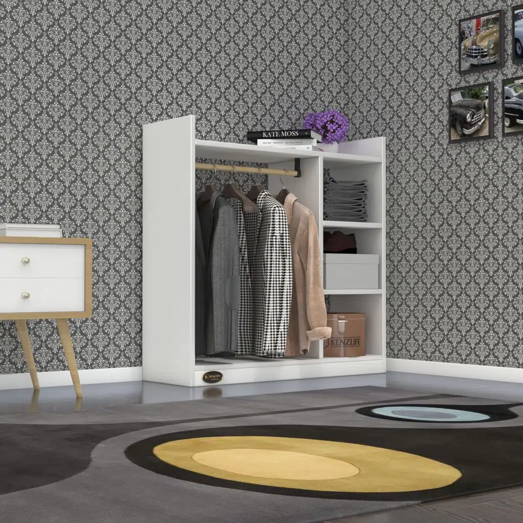 Kenzlife giysi dolabı turabi 090*090*30 byz 