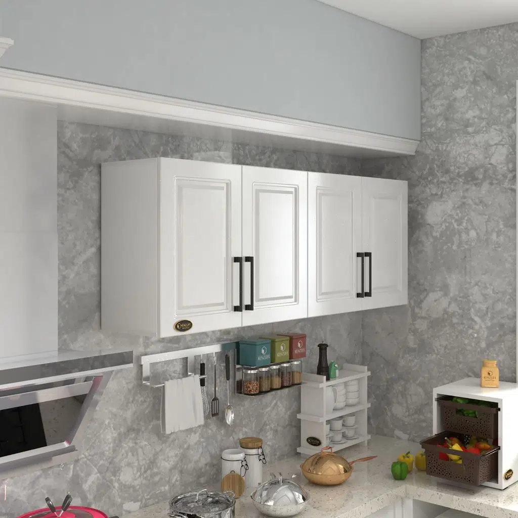 Kenzlife hazır mutfak dolabı havuç60 byz mod1 60*160*32 mebran kapak suntalam gövde