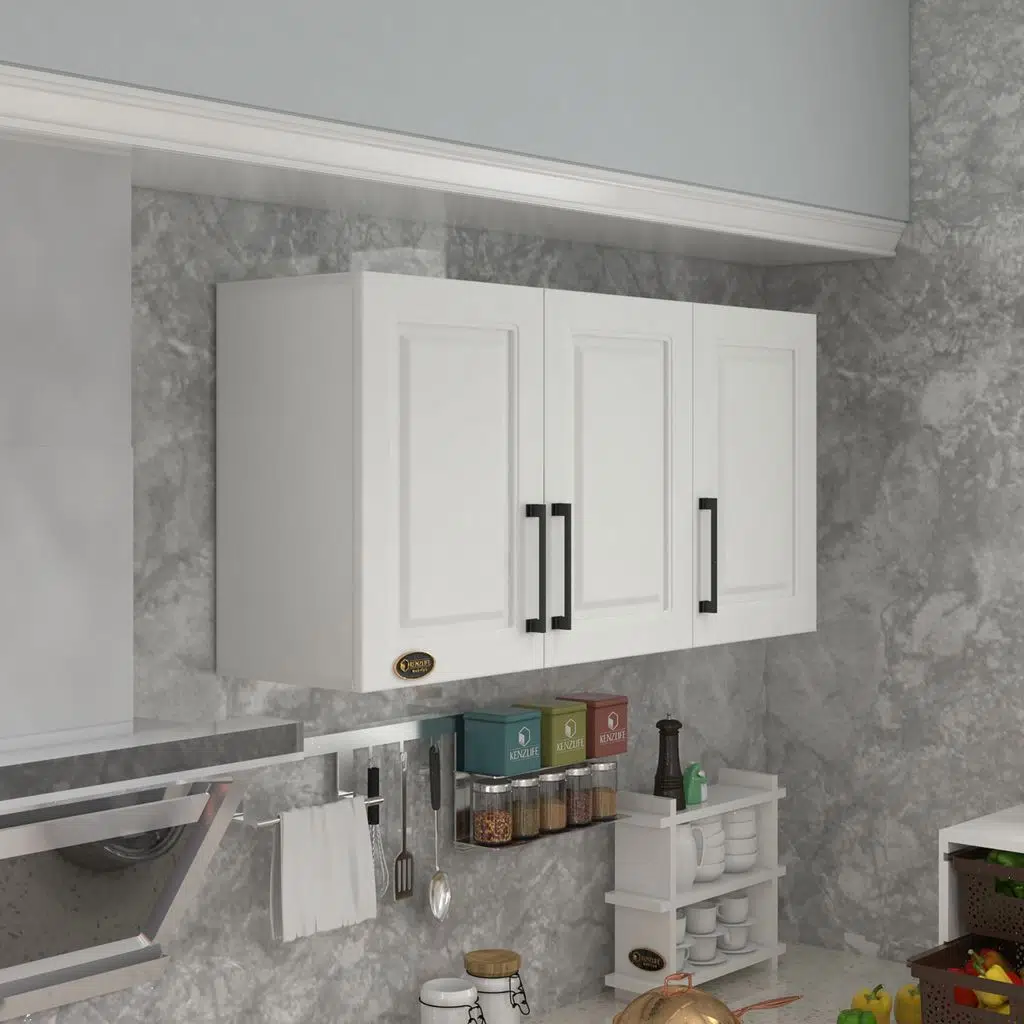 Kenzlife hazır mutfak dolabı limon90 byz mod1 90*120*32 mebran kapak suntalam gövde