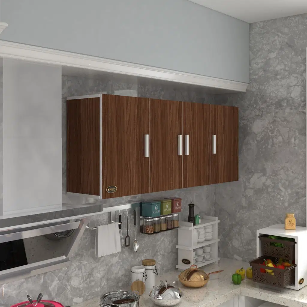 Kenzlife hazır mutfak marina cvz 060*150*32 mutfak banyo dolabı kapaklı raflı