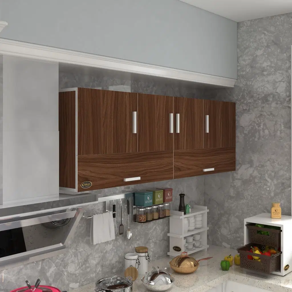 Kenzlife hazır mutfak perenna cvz 060*180*22 mutfak banyo dolabı kapaklı raflı