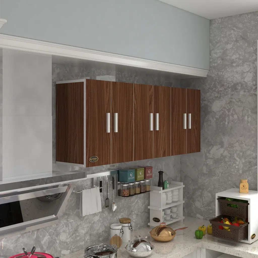 Kenzlife hazır mutfak zanobi cvz 060*180*32 mutfak banyo dolabı kapaklı raflı