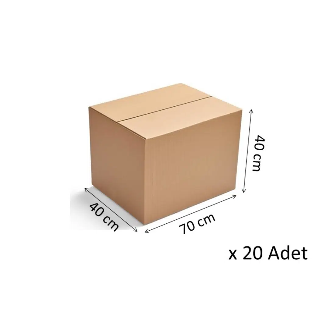 Kenzlife karton koli 70(G)*40(Y)*40(D) boş 20 adet