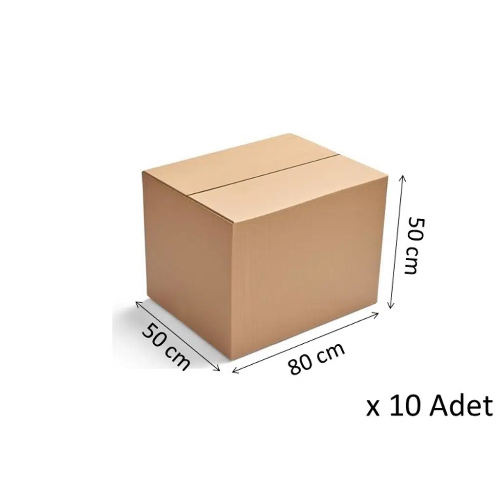 Kenzlife karton koli 80(G)*50(Y)*50(D) boş 10 adet