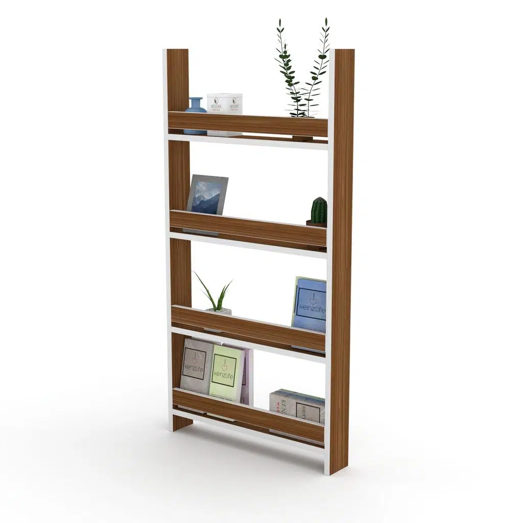 Kenzlife kitaplık fernur 120*060*10 cvz duvar rafı 