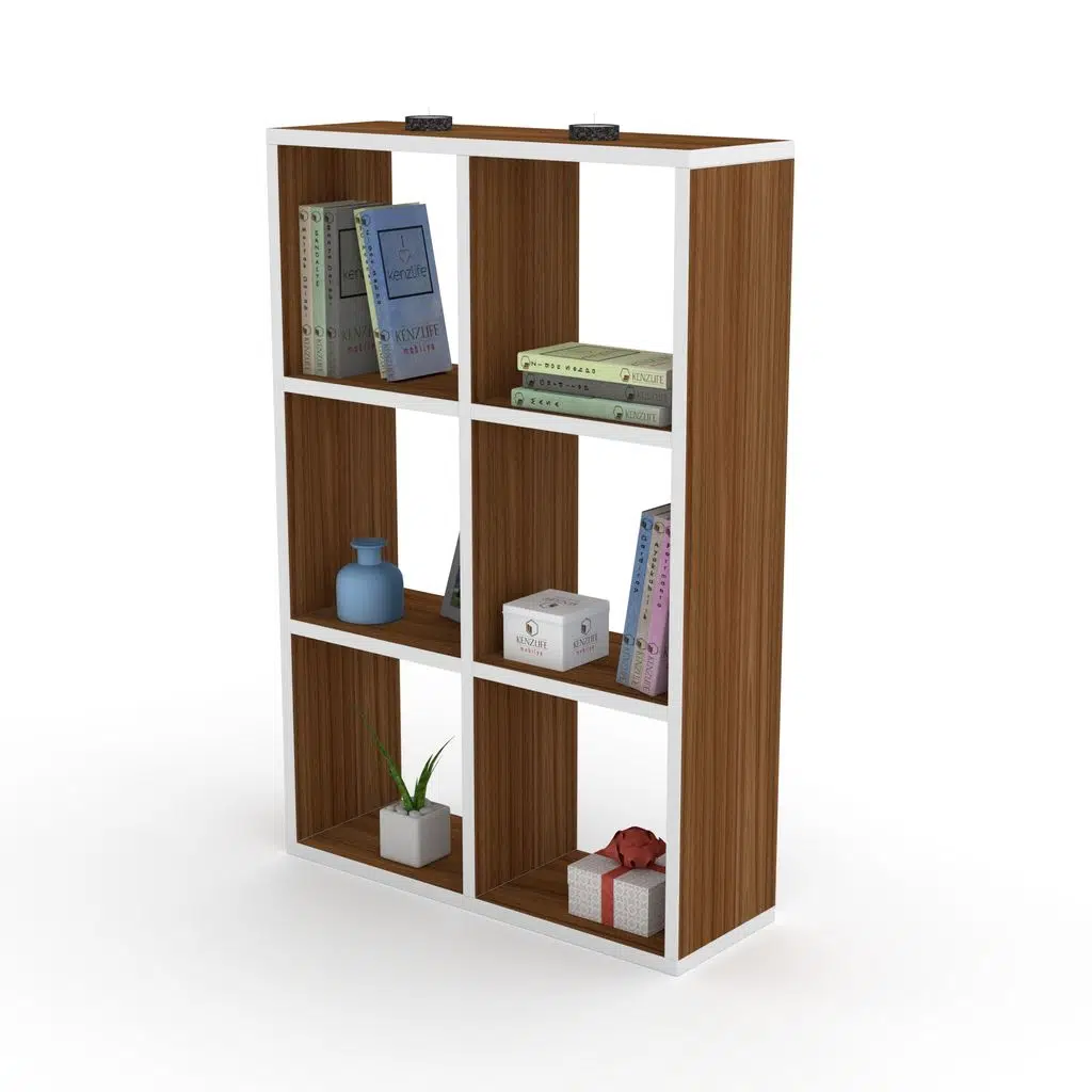 Kenzlife kitaplık güher 090*060*20 cvz duvar rafı 