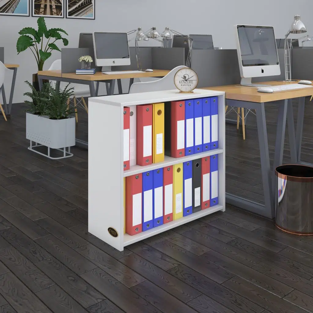 Kenzlife klasörlük raflı burutay byz 70*80*30 kitaplık ofis arkalıksız