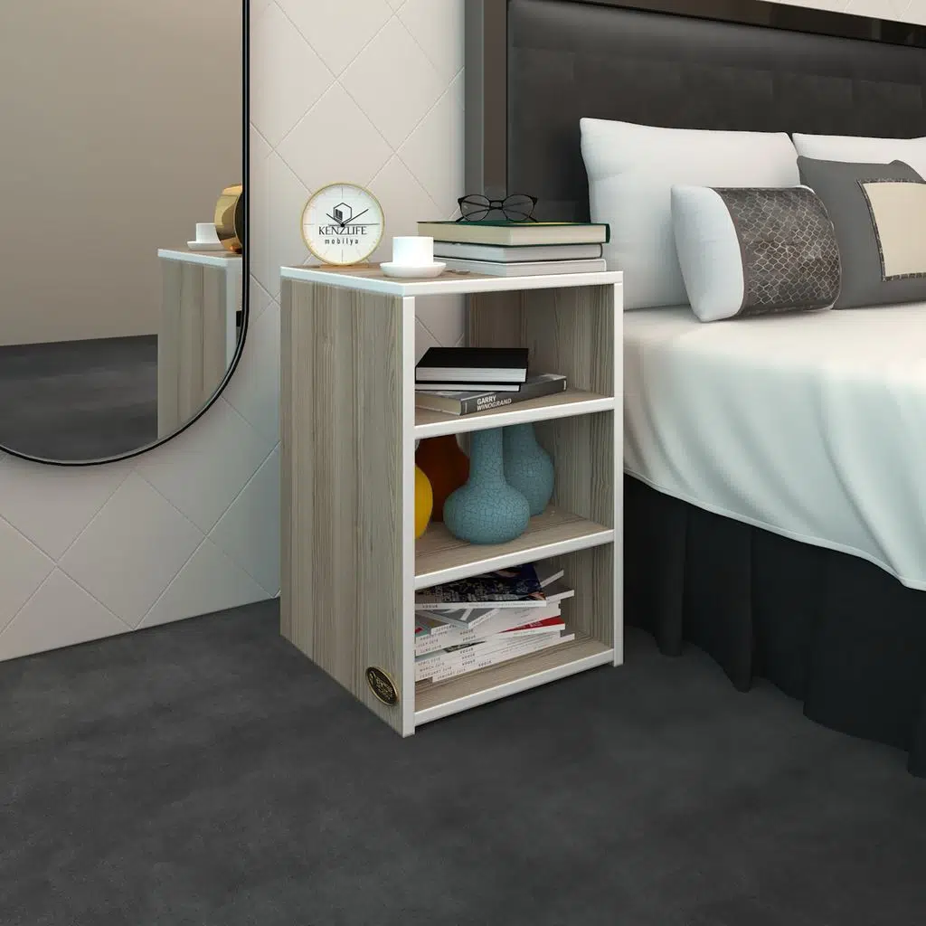 Kenzlife komodin panpan crd 60*39*39 komidin kitaplık ayakkabılık