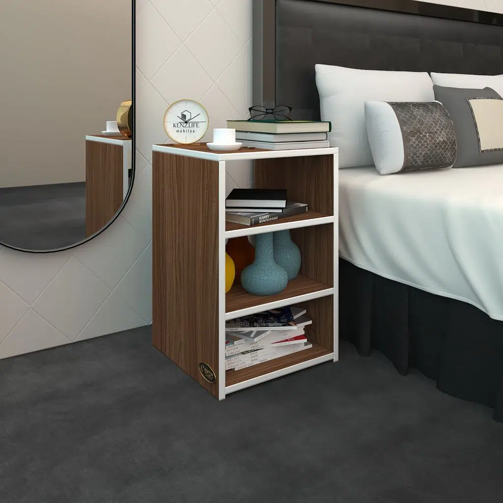 Kenzlife komodin panpan cvz 60*39*39 komidin kitaplık ayakkabılık