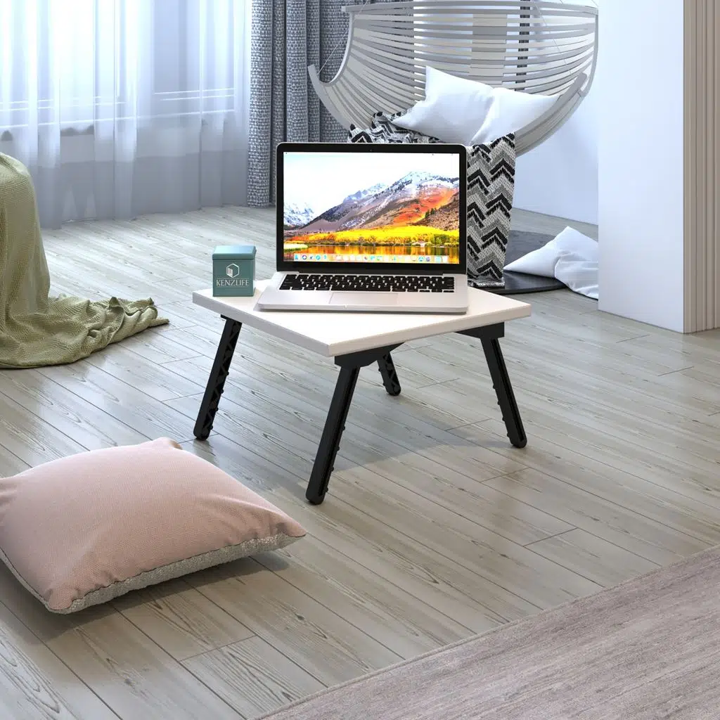 Kenzlife laptop dizüstü bilgisayar sehpası tankutay byz 20*39*39 yemek sofra siyah ayak