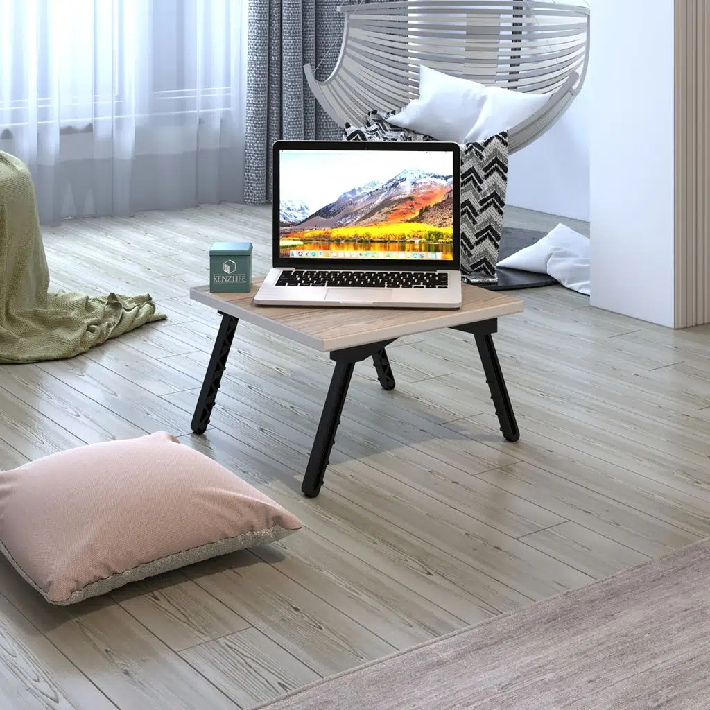 Kenzlife laptop dizüstü bilgisayar sehpası tankutay crd 20*39*39 yemek sofra siyah ayak