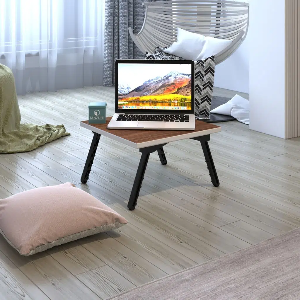 Kenzlife laptop dizüstü bilgisayar sehpası tankutay cvz 20*39*39 yemek sofra siyah ayak