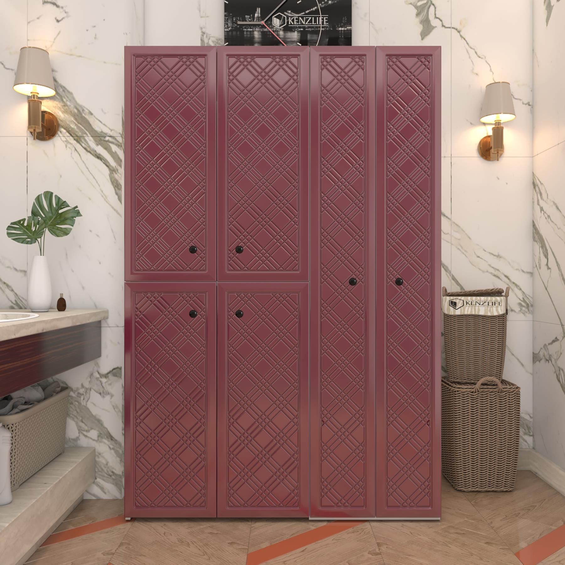 Kenzlife membran çamaşır kurutma makinesi dolabı yaromira fşybyz hasır 180*120*64 mebran kapak MDF gövde