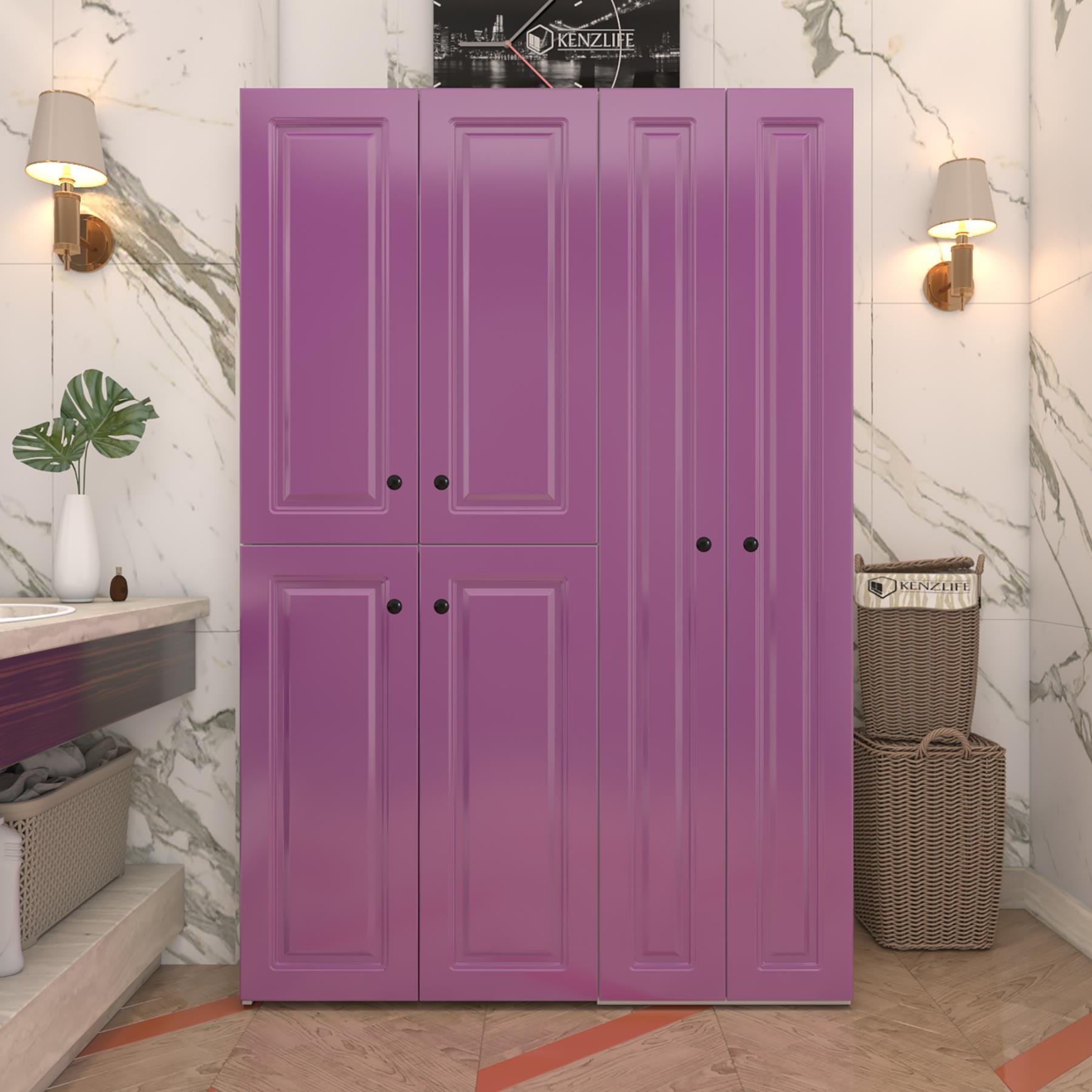 Kenzlife membran çamaşır kurutma makinesi dolabı yaromira llabyz çerçeve 180*120*64 mebran kapak MDF gövde