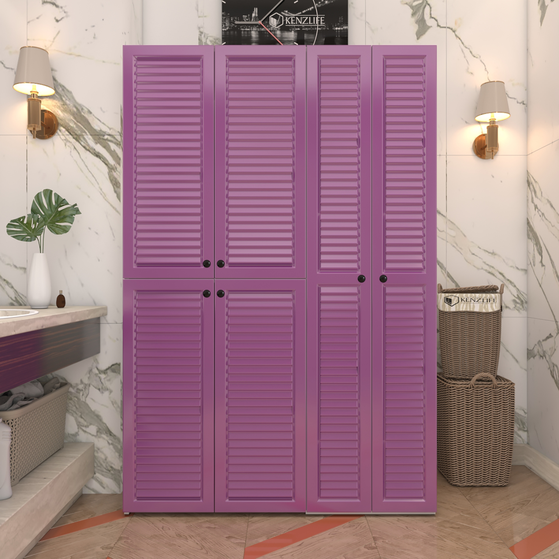 Kenzlife membran çamaşır kurutma makinesi dolabı yaromira llabyz panjur 180*120*64 mebran kapak suntalam gövde