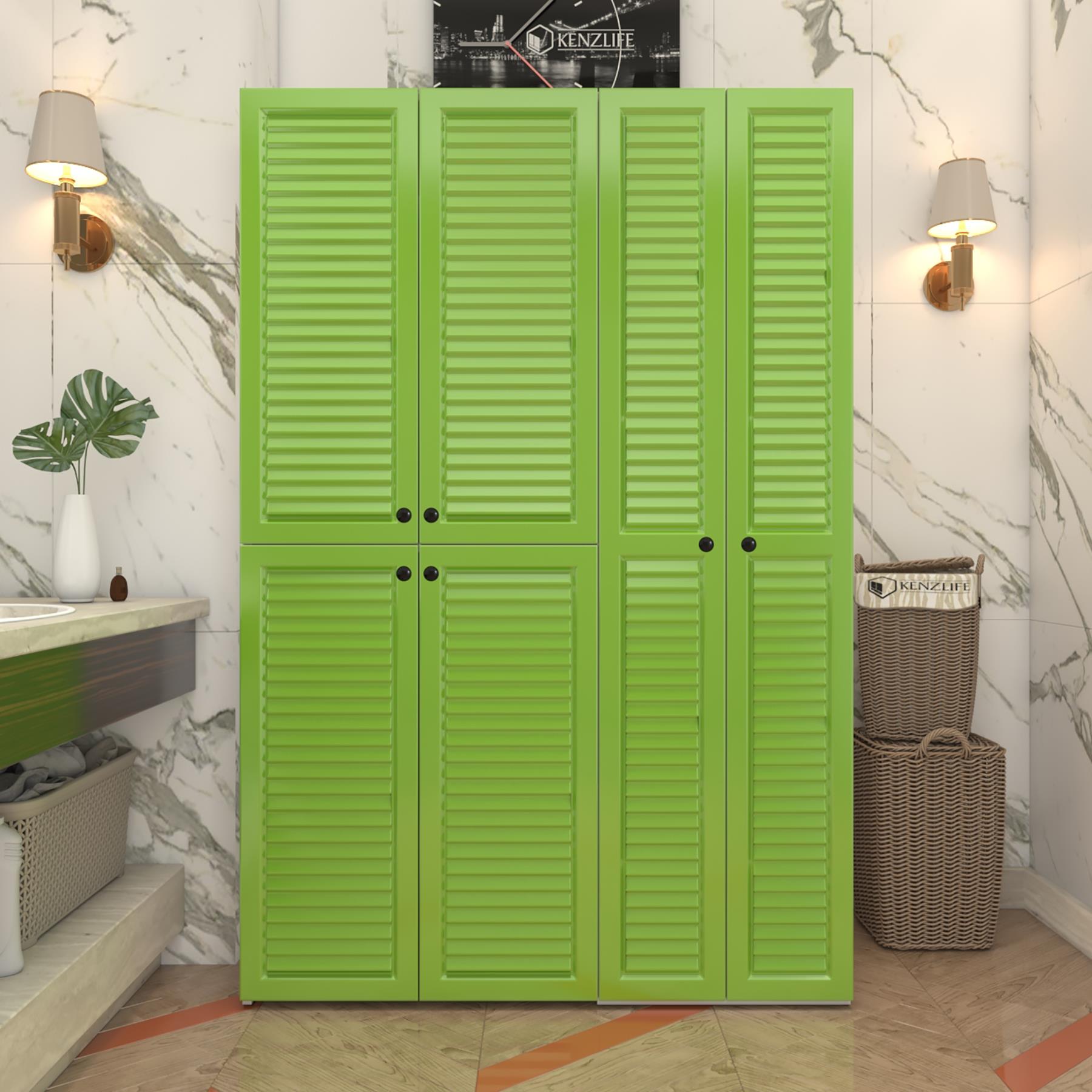 Kenzlife membran çamaşır kurutma makinesi dolabı yaromira yşlbyz panjur 180*120*64 mebran kapak MDF gövde