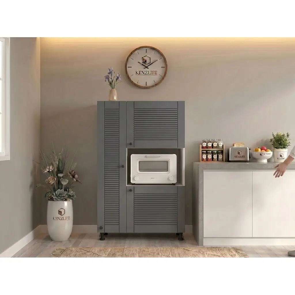 Kenzlife membran mini fırın dolabı alpkuntsol gribyz panjur 148*90*30 mebran kapak MDF gövde