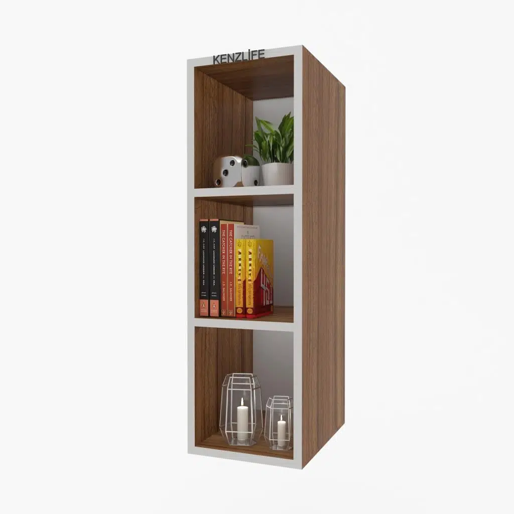 Kenzlife mutfak dolabı ıtır 060.030.30 cvz 2 raflı kapaksız ofis banyo kiler evrak kitaplık