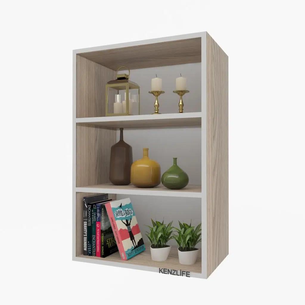 Kenzlife mutfak dolabı ıtır 060.060.30 crd 2 raflı kapaksız ofis banyo kiler evrak kitaplık