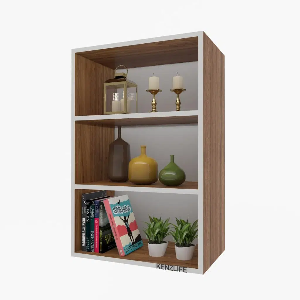 Kenzlife mutfak dolabı ıtır 060.060.30 cvz 2 raflı kapaksız ofis banyo kiler evrak kitaplık