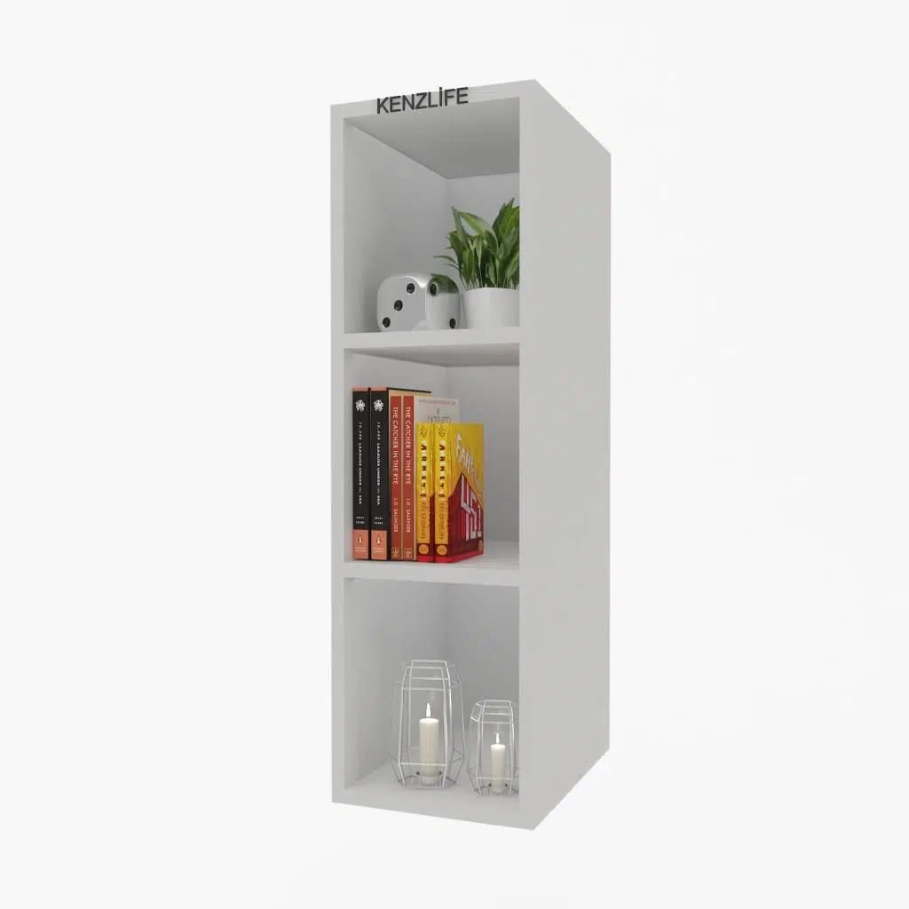 Kenzlife mutfak dolabı ıtır 090.030.30 byz 2 raflı kapaksız ofis banyo kiler evrak kitaplık