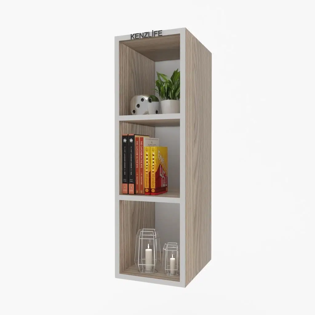 Kenzlife mutfak dolabı ıtır 090.030.30 crd 2 raflı kapaksız ofis banyo kiler evrak kitaplık