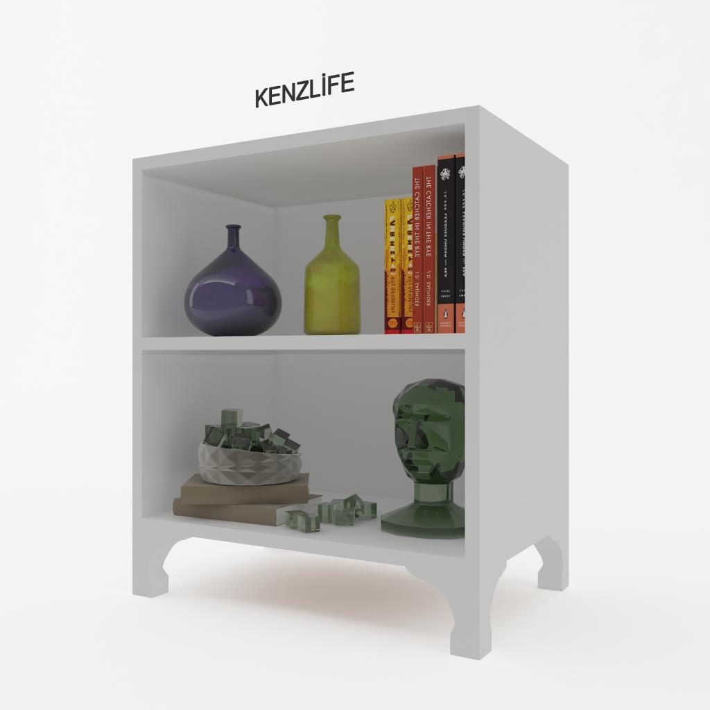 Kenzlife mutfak dolabı pakize 048*050*030 byz ayaklı banyo evrak ofis ayakkabılık kiler