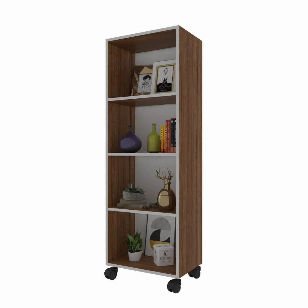 Kenzlife mutfak dolabı raziye 148*030*030 cvz tekerlekli banyo evrak ofis ayakkabılık kiler