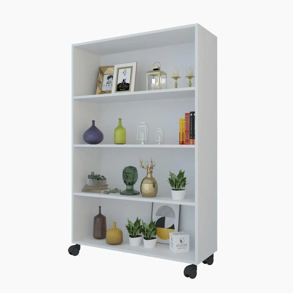 Kenzlife mutfak dolabı raziye 148*070*030 byz tekerlekli banyo evrak ofis ayakkabılık kiler