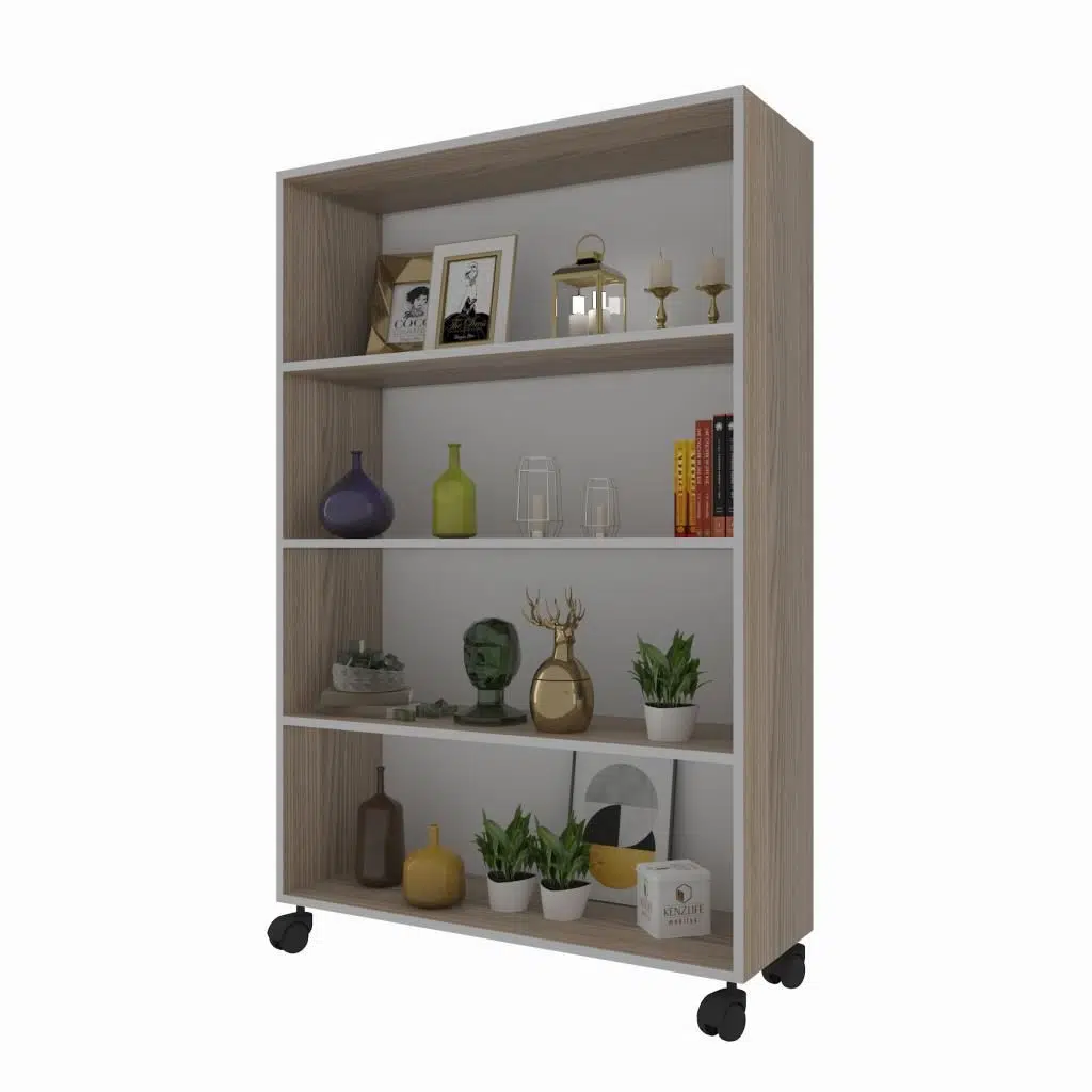 Kenzlife mutfak dolabı raziye 148*070*030 crd tekerlekli banyo evrak ofis ayakkabılık kiler